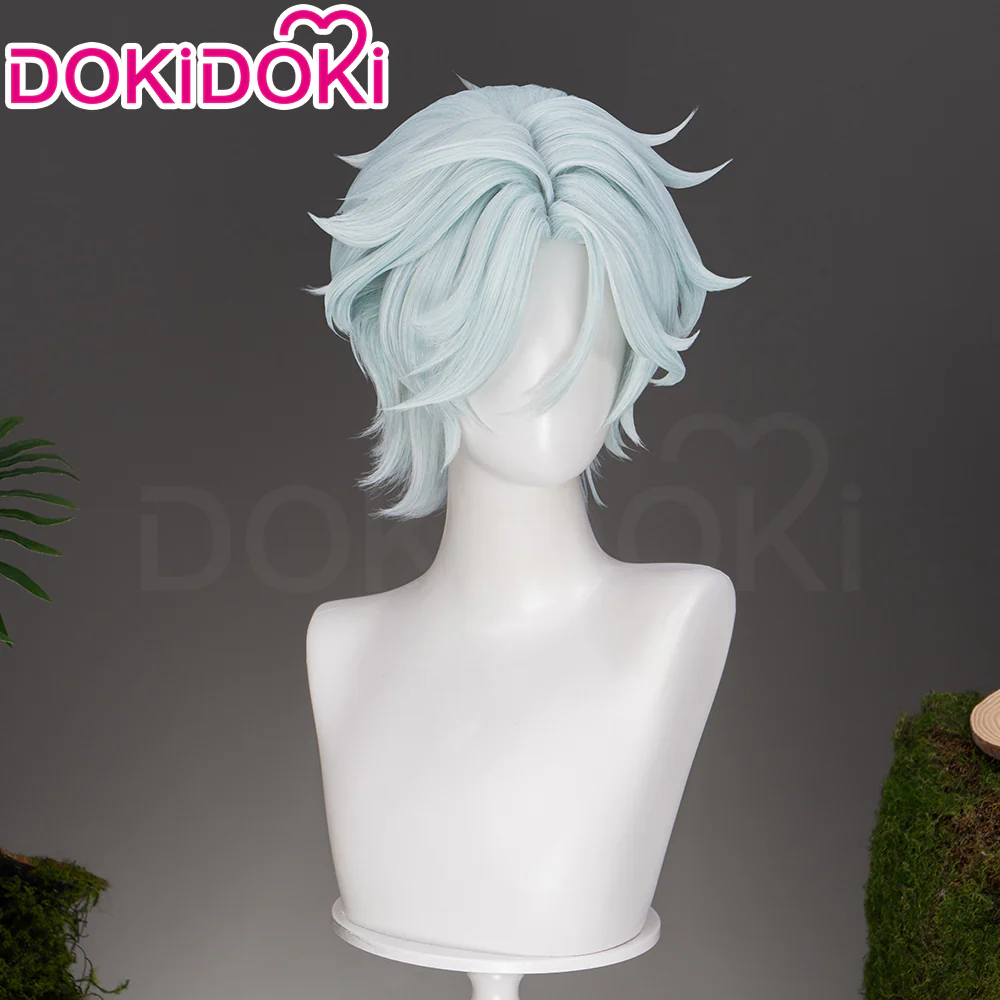 【Ready For Ship】DokiDoki Game Genshin Impact Cosplay Ifa Wig Natlan Short Wig - Image 3