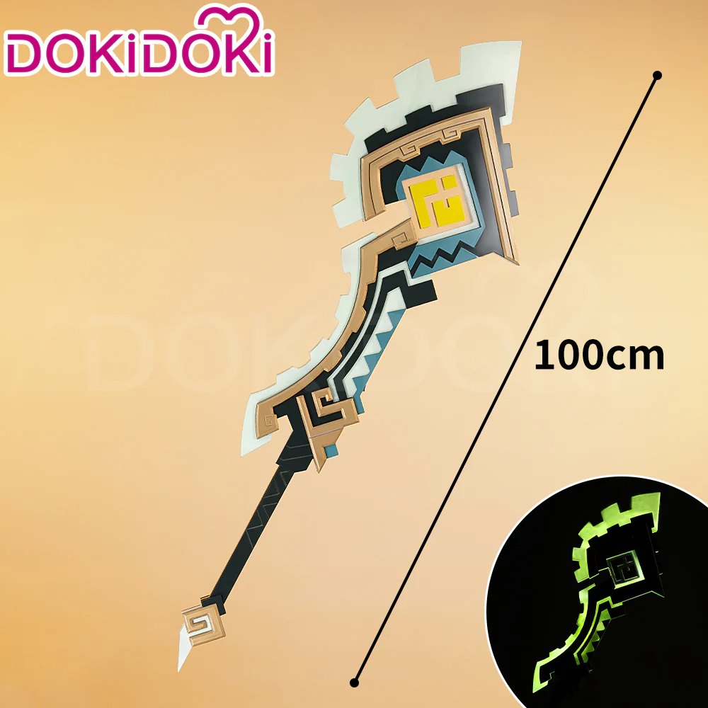 【Lighting Ver.】DokiDoki Game Genshin Impact Cosplay Kinich Cosplay Prop Weapon Natlan - Image 2