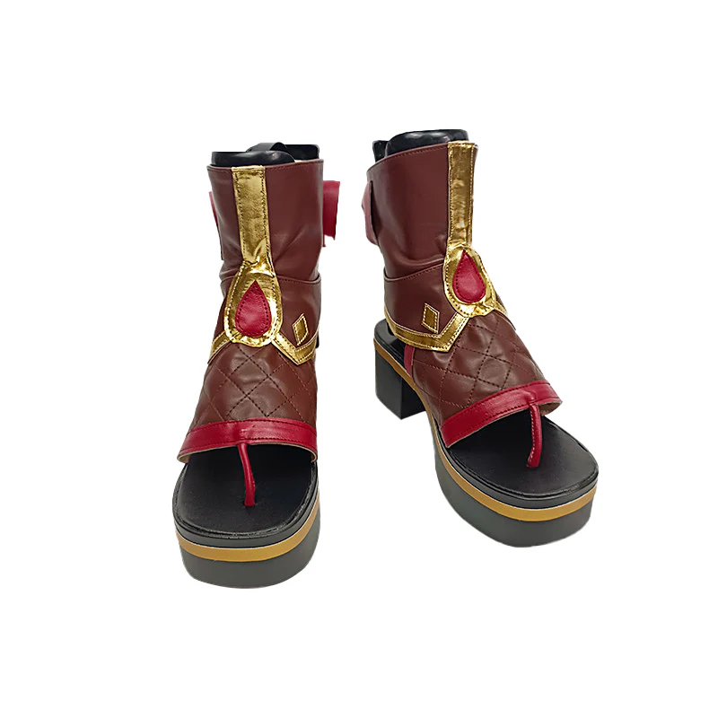 DokiDoki Game Genshin Impact Cosplay Kuki Shinobu Shoes - Image 2