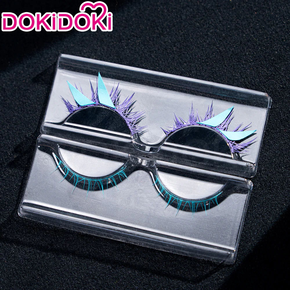 DokiDoki Game Genshin Impact Cosplay Lauma Wig / Eyelashes Song of the Welkin Moon - Image 6
