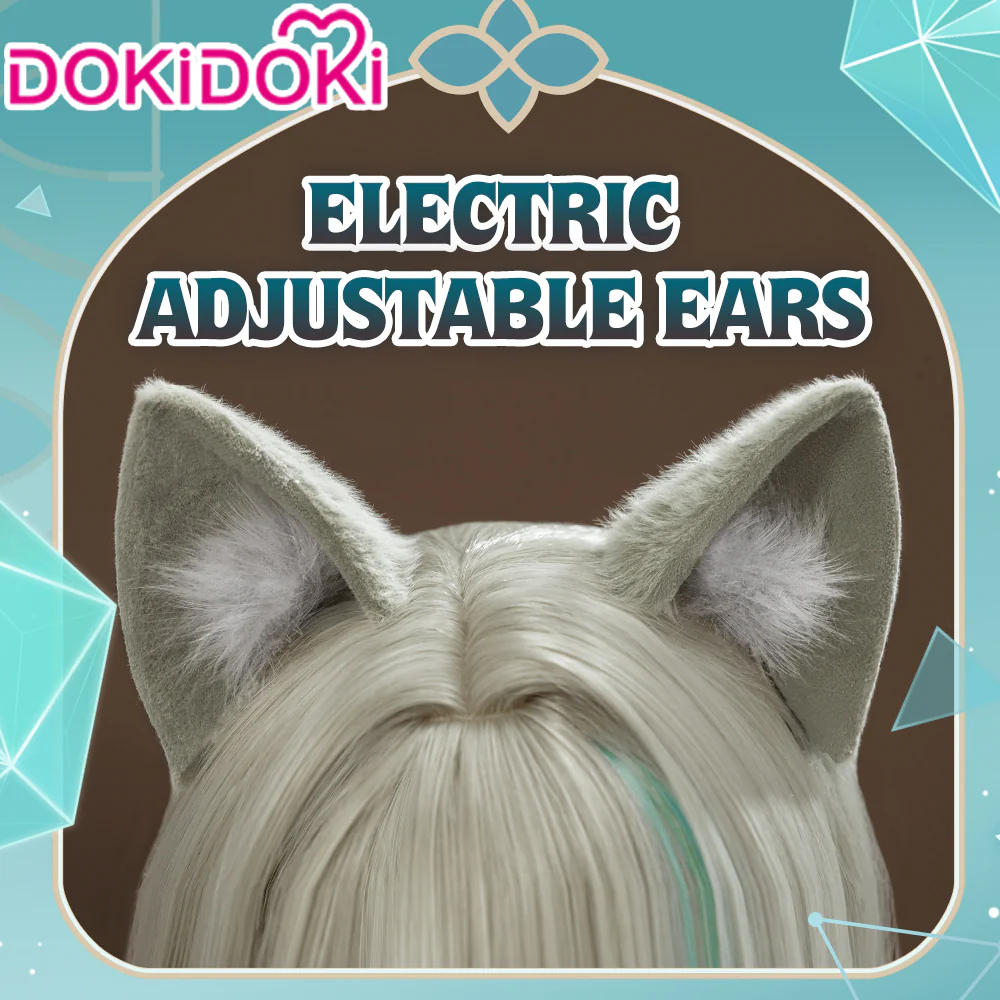 【Partially Ready For Ship】【Ears Electric /Normal Version】DokiDoki Game Genshin Impact Cosplay Lynette Ear / Tail Fontaine - Image 2