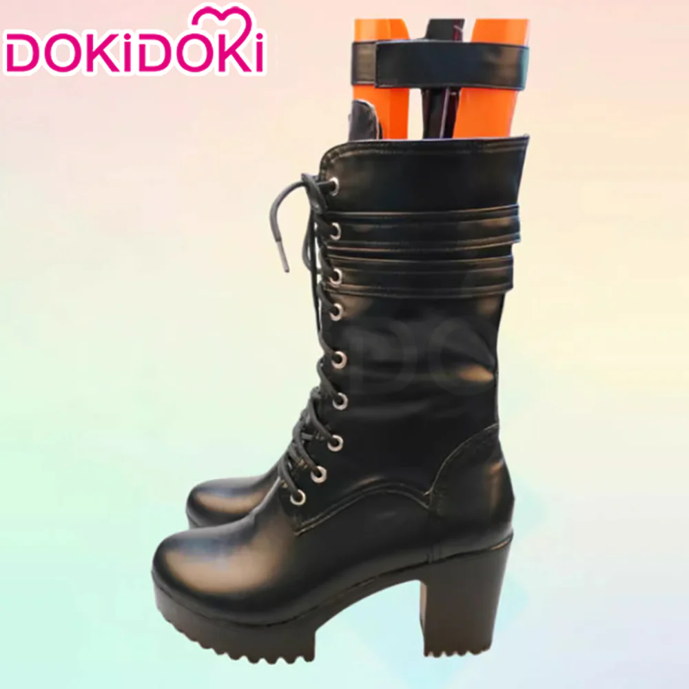 DokiDoki Game Genshin Impact Cosplay Lyney / Lynette Shoes Fontaine - Image 2