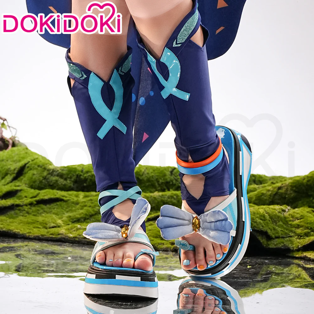 【Partially Ready For Ship】DokiDoki Game Genshin Impact Cosplay Mualani Shoes Natlan