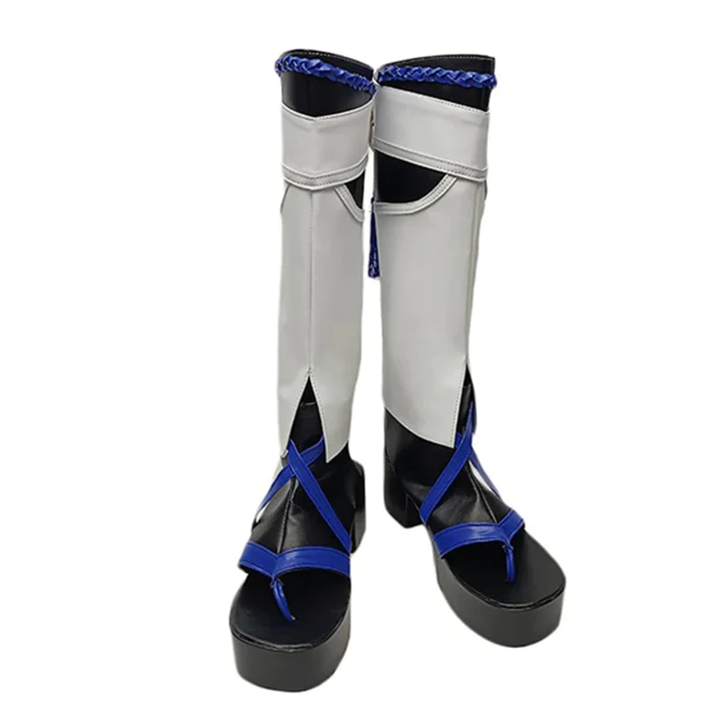 【In Stock】DokiDoki Game Genshin Impact Cosplay Scaramouche Wanderer Shoes - Image 2