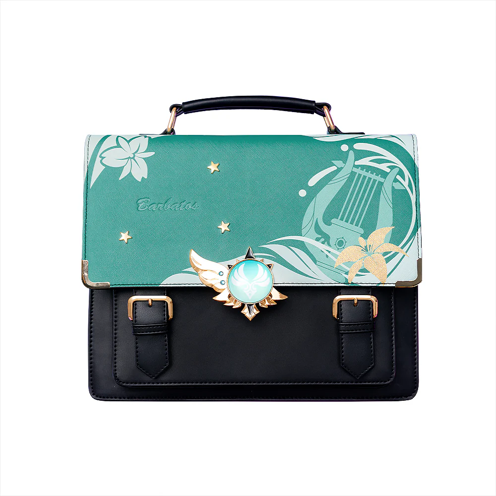 【In Stock】DokiDoki Game Genshin Impact Cosplay Venti Itabag Messenger Bag - Image 5