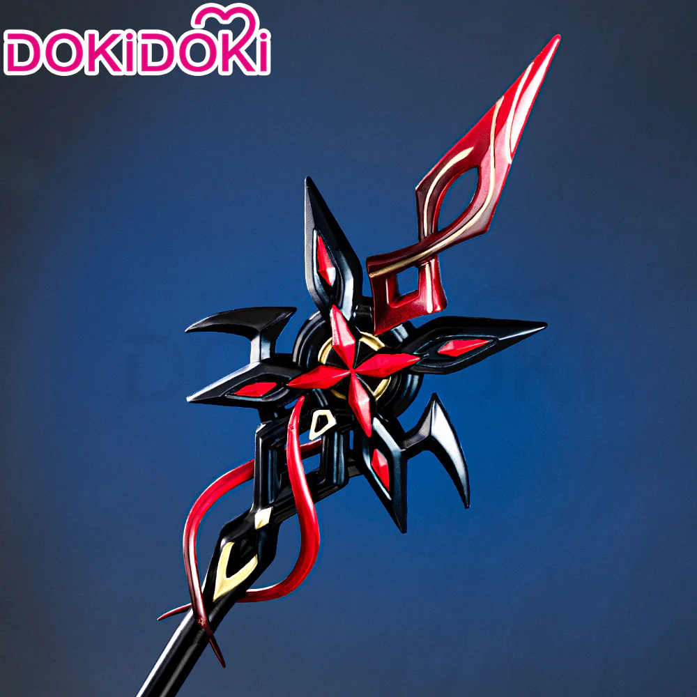 【Ready For Ship】DokiDoki Game Genshin Impact Fontaine Fatui Harbinger Cosplay The Knave Arlecchino Prop Weapon - Image 2
