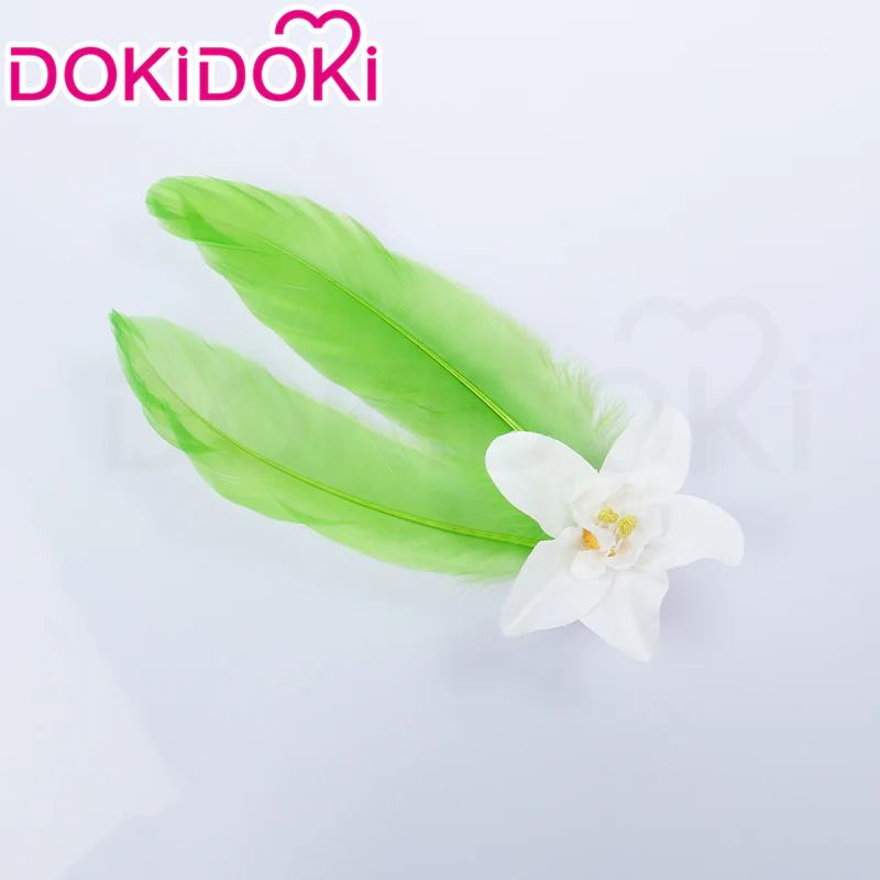 【Ready For Ship】【Gradient Ver】DokiDoki Game Genshin Impact Venti Cosplay Wig Black Blue Wig/ Head Accessory - Image 7