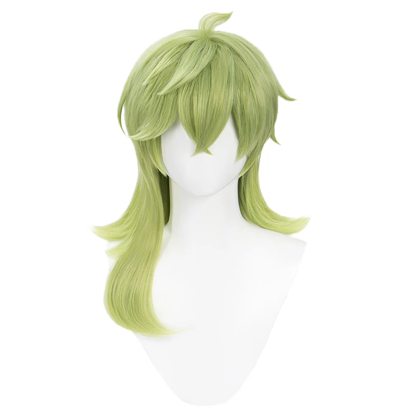 【Normal Ver Ready For Ship】DokiDoki Game Genshin Impact Wig Cosplay Collei Sumeru Headwear Green - Image 6