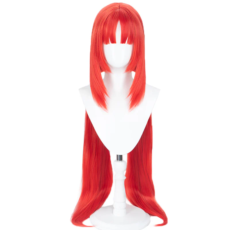 【Ready For Ship】DokiDoki Game Genshin Impact Wig Cosplay Nilou Sumeru Long Red - Image 6