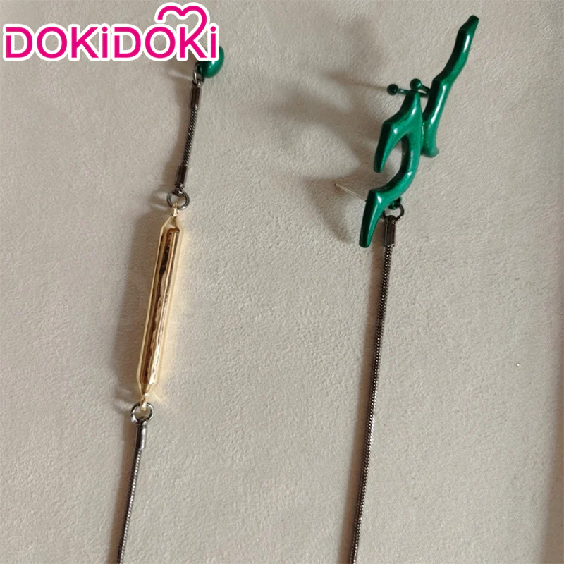 【Ready For Ship】DokiDoki Game Honkai: Star Rail Cosplay Dan Heng Cosplay Wig / Earrings Men Short Black Danheng - Image 6