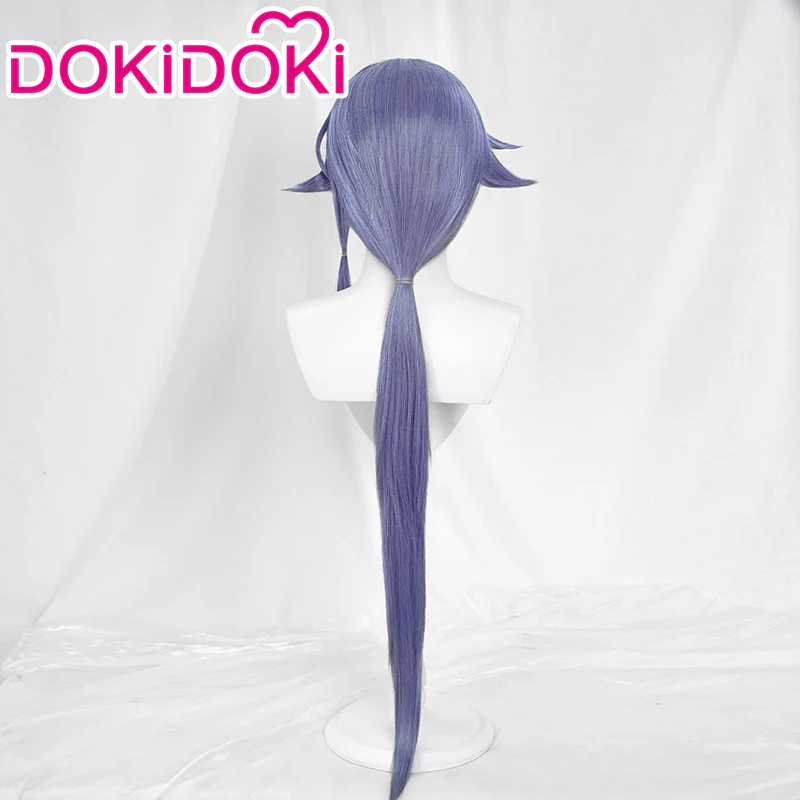DokiDoki Game Honkai Impact 3 Cosplay Fu Hua Wig FuHua Azure Empyrea Fuhua Long Light Purple - Image 3