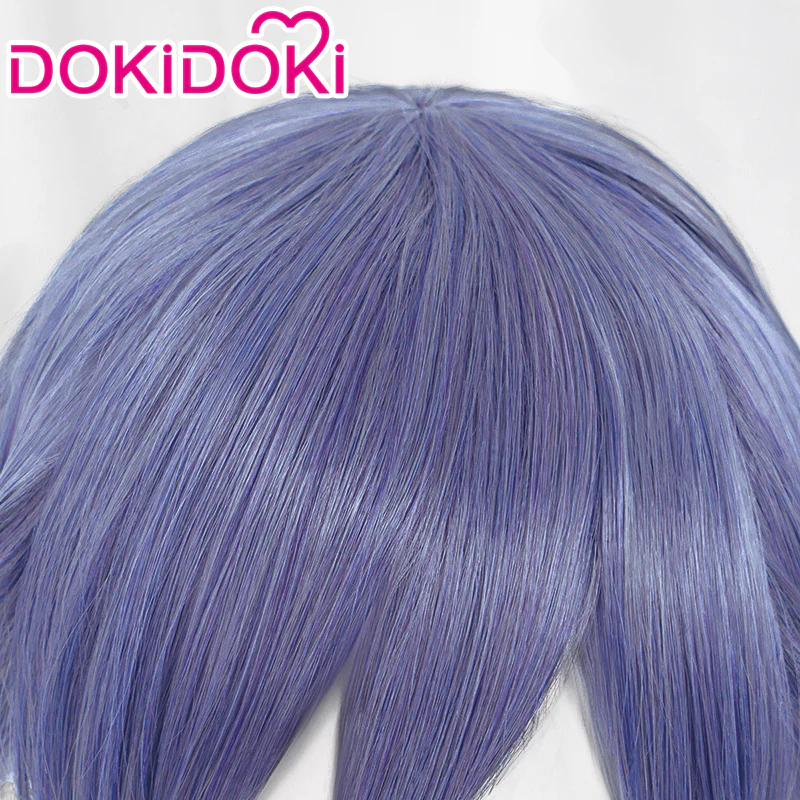 DokiDoki Game Honkai Impact 3 Cosplay Fu Hua Wig FuHua Azure Empyrea Fuhua Long Light Purple - Image 4