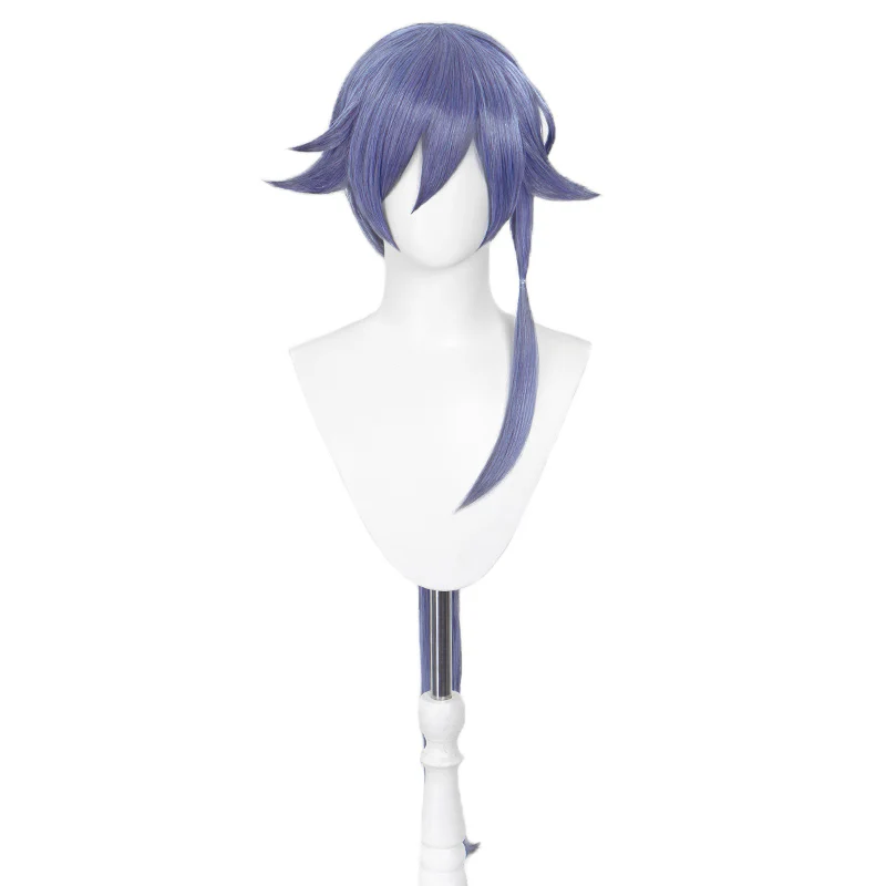 DokiDoki Game Honkai Impact 3 Cosplay Fu Hua Wig FuHua Azure Empyrea Fuhua Long Light Purple - Image 5