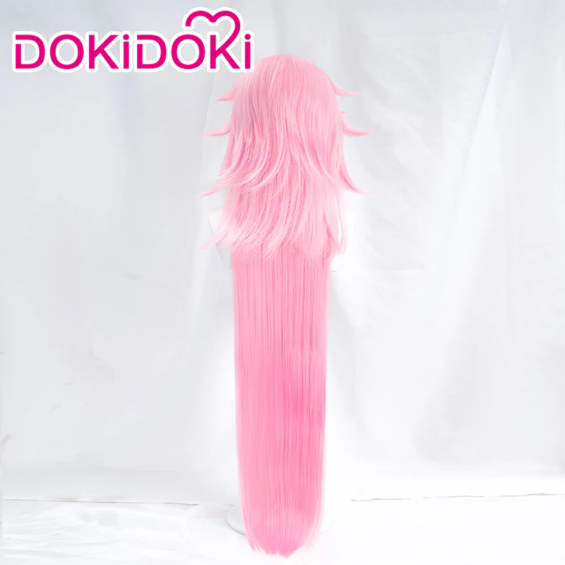 【Ready For Ship】DokiDoki Game Honkai Impact 3 Cosplay Yae Sakura Cosplay Wig Long Pink - Image 3