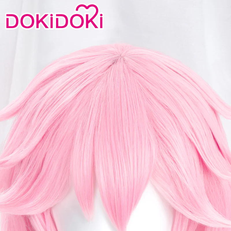 【Ready For Ship】DokiDoki Game Honkai Impact 3 Cosplay Yae Sakura Cosplay Wig Long Pink - Image 4