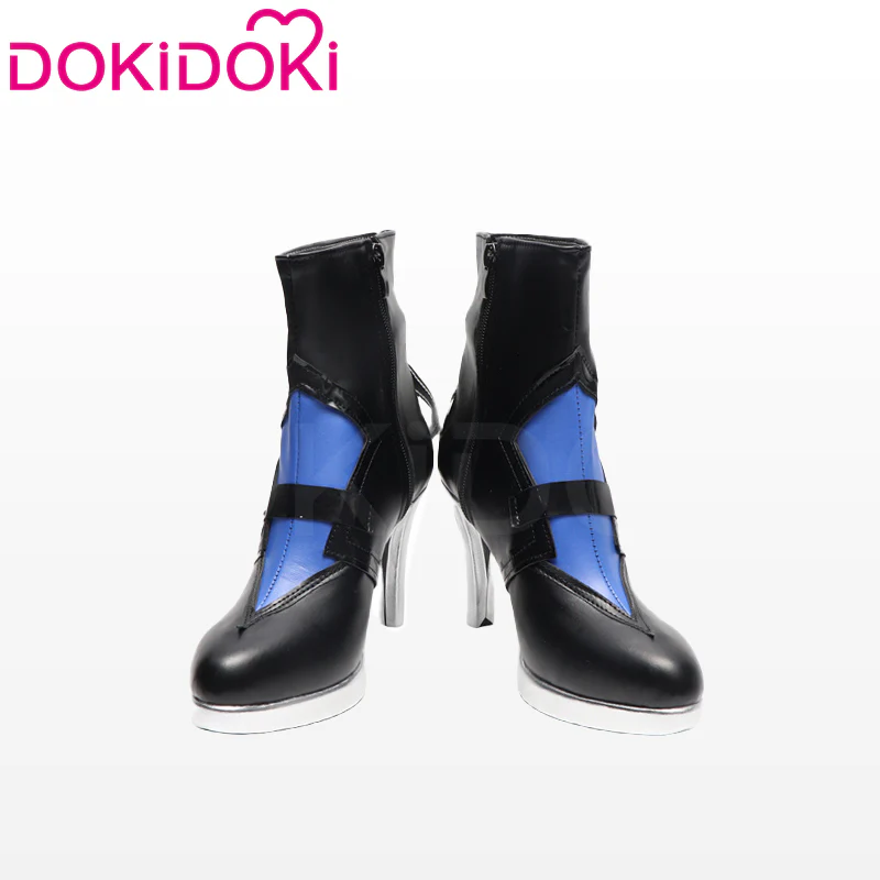 【In Stock】DokiDoki Game Honkai: Star Rail Cosplay Acheron Shoes - Image 3