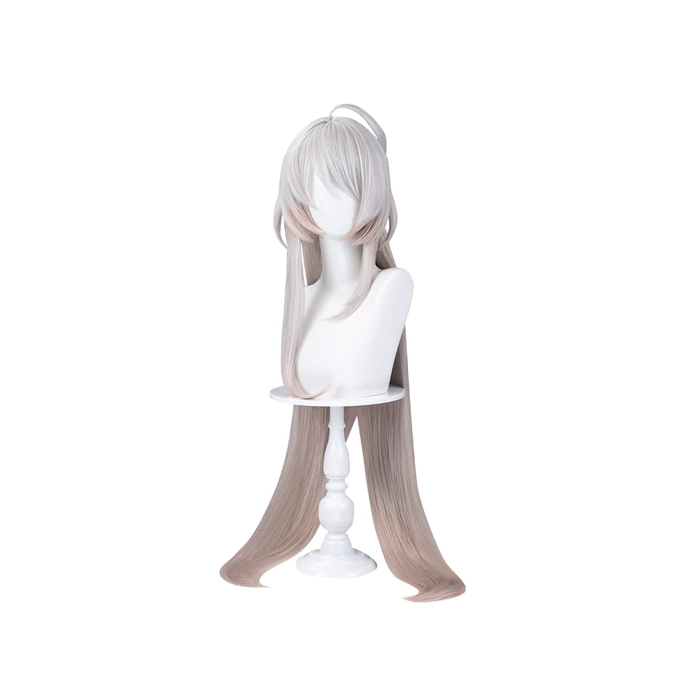 【Ready For Ship】DokiDoki Game Honkai: Star Rail Cosplay Acheron/ Second Form Wig Long Straight Purple/ Grey Gradient Hair/ Tattoo Stickers - Image 11