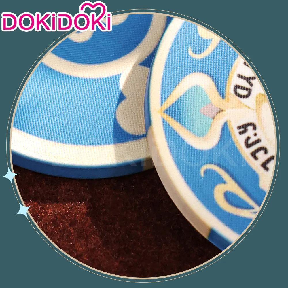 【Partially Ready For Ship】DokiDoki Game Honkai: Star Rail Cosplay Aventurine Bargaining Chip Props Accessory Coin / Dice - Image 6