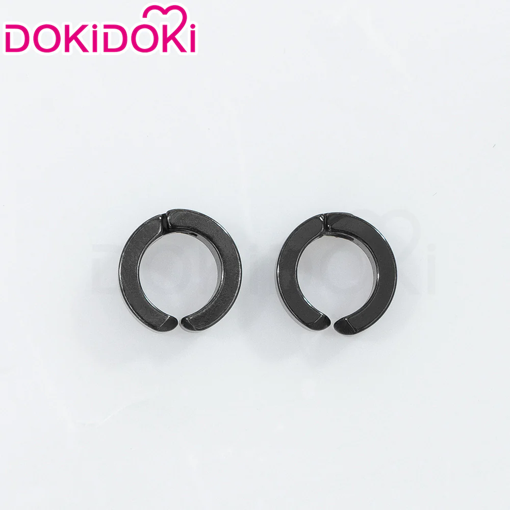 【Ready For Ship】DokiDoki Game Honkai: Star Rail Cosplay Boothill Wig / Earring Long White Black Wig Male - Image 10