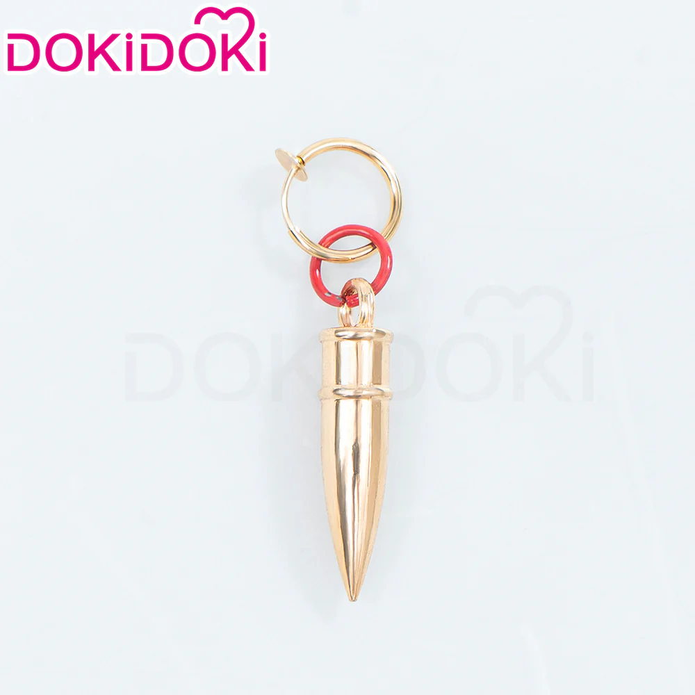 【Ready For Ship】DokiDoki Game Honkai: Star Rail Cosplay Boothill Wig / Earring Long White Black Wig Male - Image 11