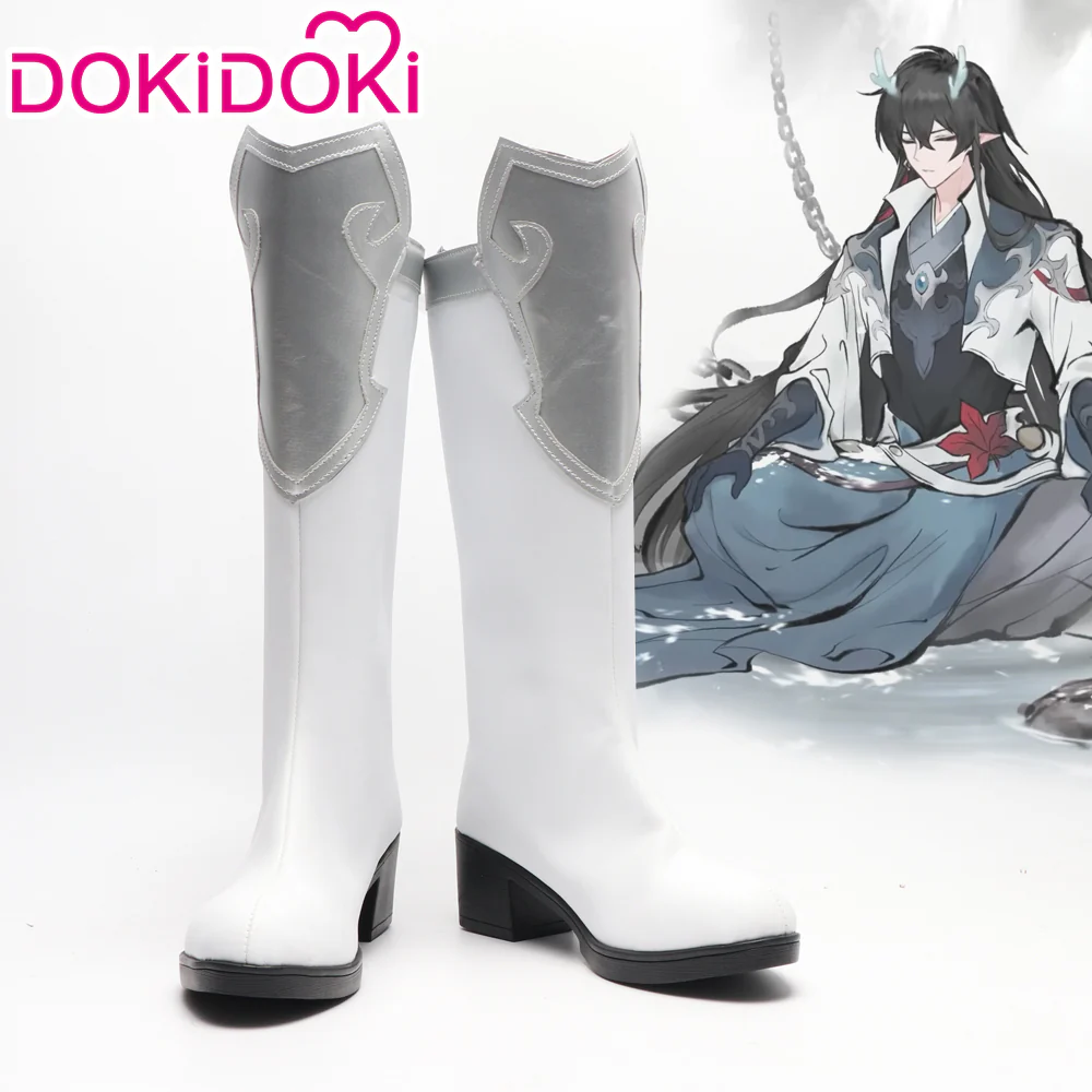 DokiDoki Game Honkai: Star Rail Cosplay Dan Feng Imbibitor Lunae Cosplay Shoes Danfeng Danheng