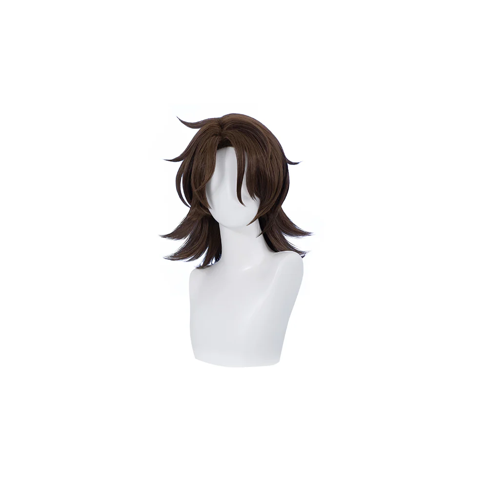 DokiDoki Game Honkai: Star Rail Cosplay Gallagher  Wig Short Straight Blond Hair - Image 5
