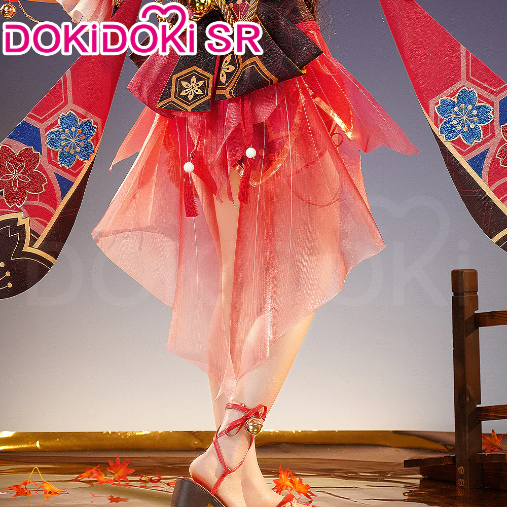 【Partially Ready For Ship】DokiDoki-SR Game Honkai: Star Rail Cosplay Hanabi Costume / Shoes Miss Sparkle - Image 4