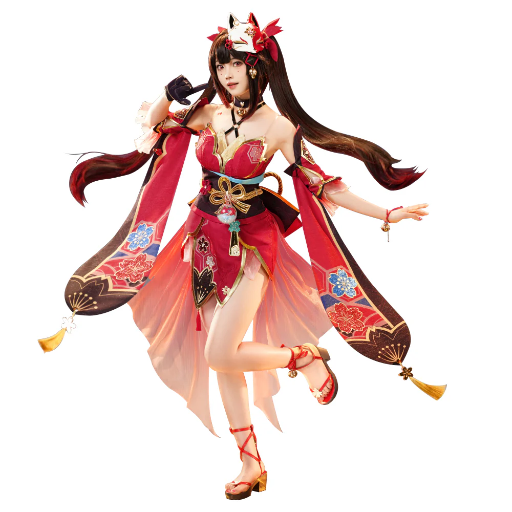 【Partially Ready For Ship】DokiDoki-SR Game Honkai: Star Rail Cosplay Hanabi Costume / Shoes Miss Sparkle - Image 6