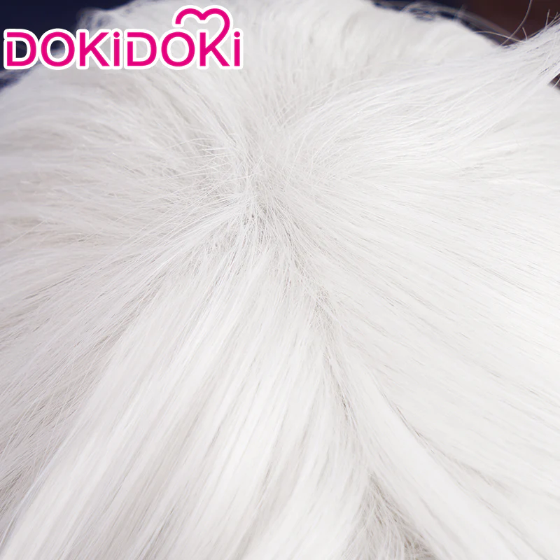 【Ready For Ship】DokiDoki Game Honkai: Star Rail Cosplay Nanook Wig Long White Men - Image 4