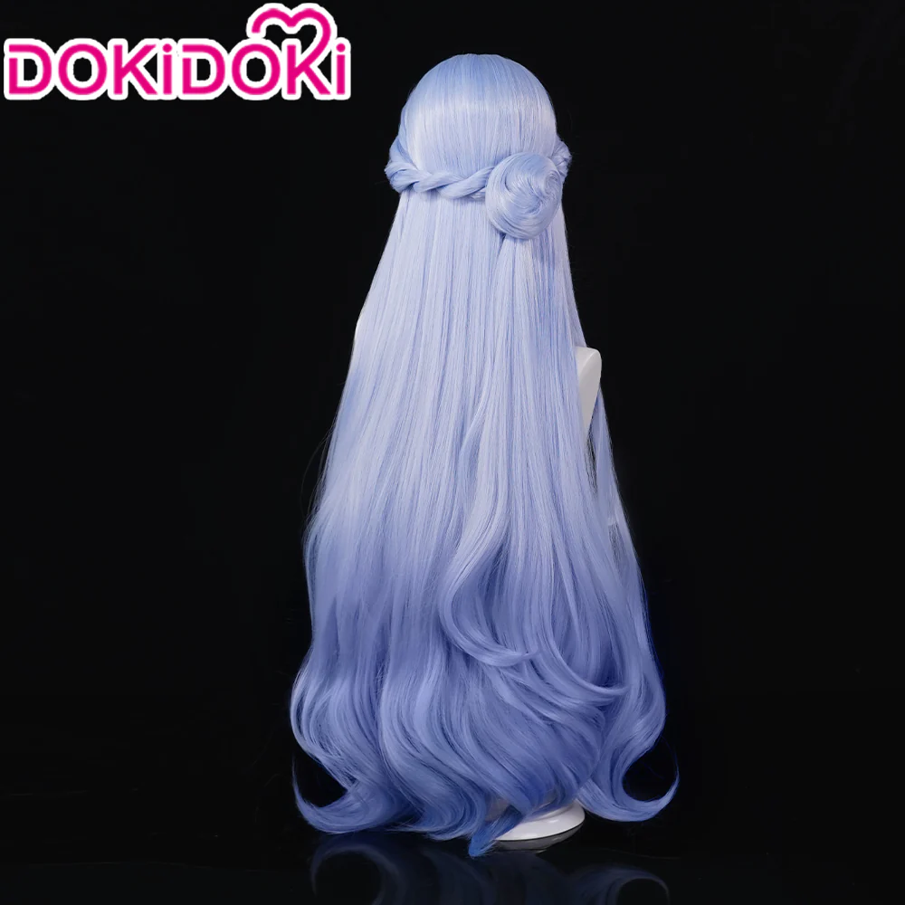 【Ready For Ship】DokiDoki Game Honkai: Star Rail Cosplay Robin Wig Long Curly Purple Hair - Image 5