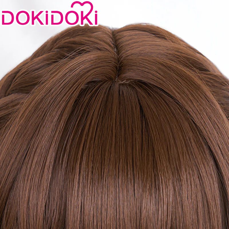 【Ready For Ship】DokiDoki Game Honkai: Star Rail Cosplay Sushang Cosplay Wig Long Brown Twin Tail - Image 4