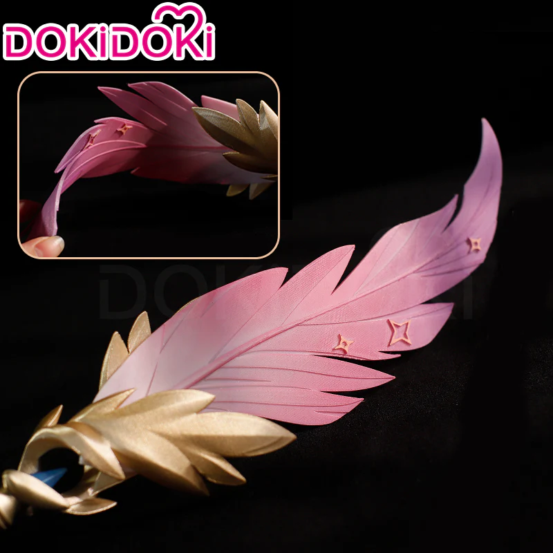 DokiDoki Game Honkai: Star Rail Cosplay Trailblazer Caelus / Stelle Prop Feather Pen - Image 3