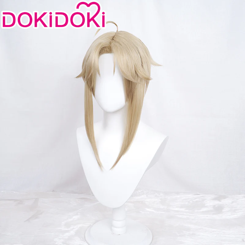 【Ready For Ship】DokiDoki Game Honkai: Star Rail Cosplay Yanqing Cosplay Wig Long Silver/ Ear Clip Yan Qing - Image 2