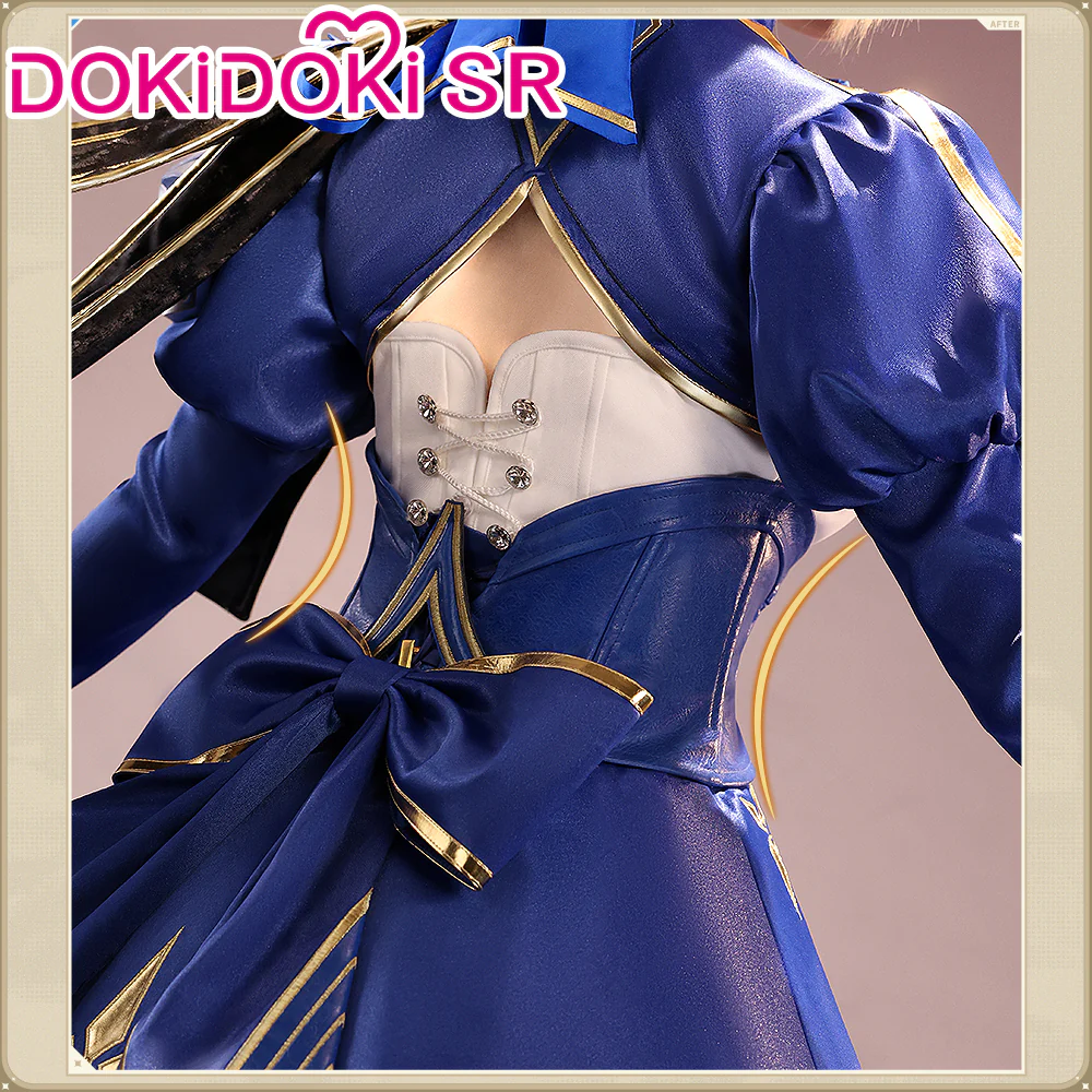 【Ready For Ship】DokiDoki-SR Game Honkai: Star Rail x Fate Stay Night Cosplay Saber Costume - Image 2