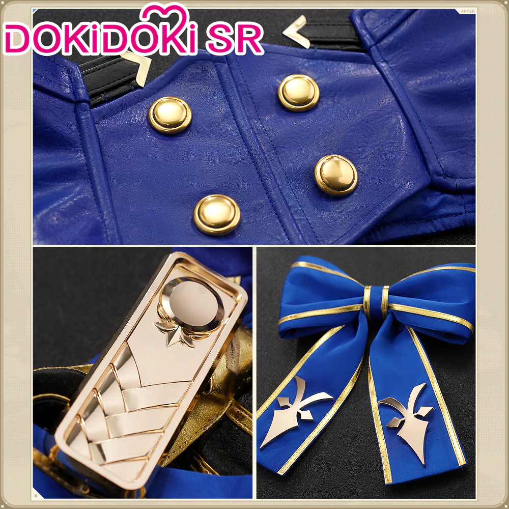 【Ready For Ship】DokiDoki-SR Game Honkai: Star Rail x Fate Stay Night Cosplay Saber Costume - Image 3