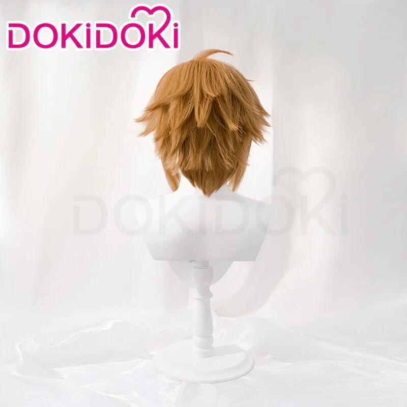 【Ready For Ship】DokiDoki Game Kingdom Hearts 4 Cosplay Sora Wig Short Straight Brown  Wig Men - Image 3