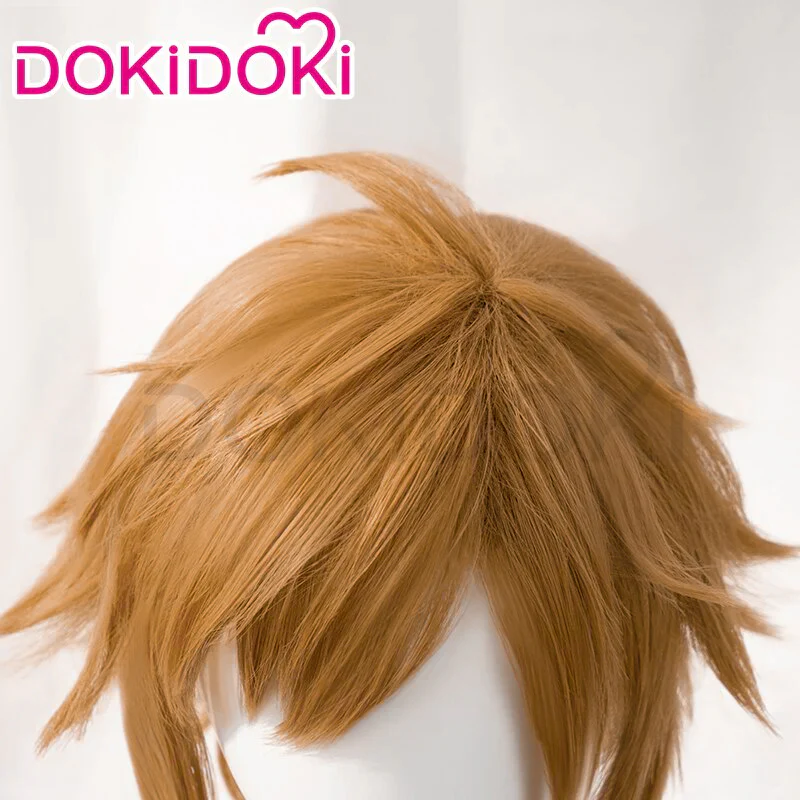 【Ready For Ship】DokiDoki Game Kingdom Hearts 4 Cosplay Sora Wig Short Straight Brown  Wig Men - Image 4