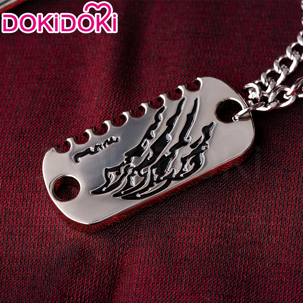 【Partially Ready For Ship】DokiDoki Game Love And Deepspace Cosplay Caleb Wig / Necklace / Bracelet Short Straight Black Brown Hair Mullet Cosmic Horizon Wolf Cut - Image 23
