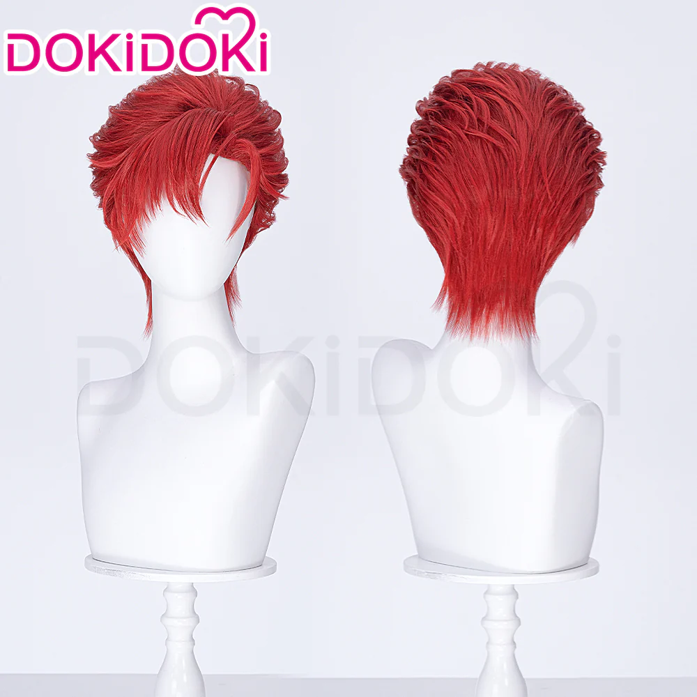 【Luke Ver Ready For Ship】DokiDoki Game Love and Deepspace Cosplay Luke / Kieran Wig Red - Image 2