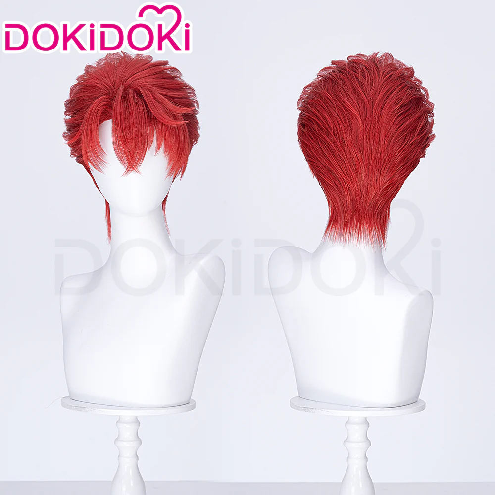 【Luke Ver Ready For Ship】DokiDoki Game Love and Deepspace Cosplay Luke / Kieran Wig Red - Image 3