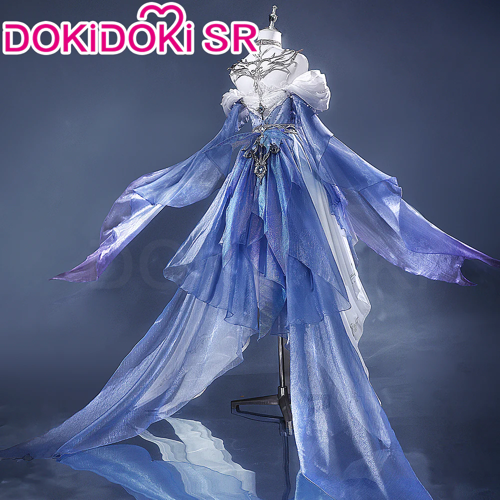 DokiDoki-SR Game Love And Deepspace Cosplay Protagonist MC Costume Deepsea Waves Submerged Eclipse Rafayel - Image 4