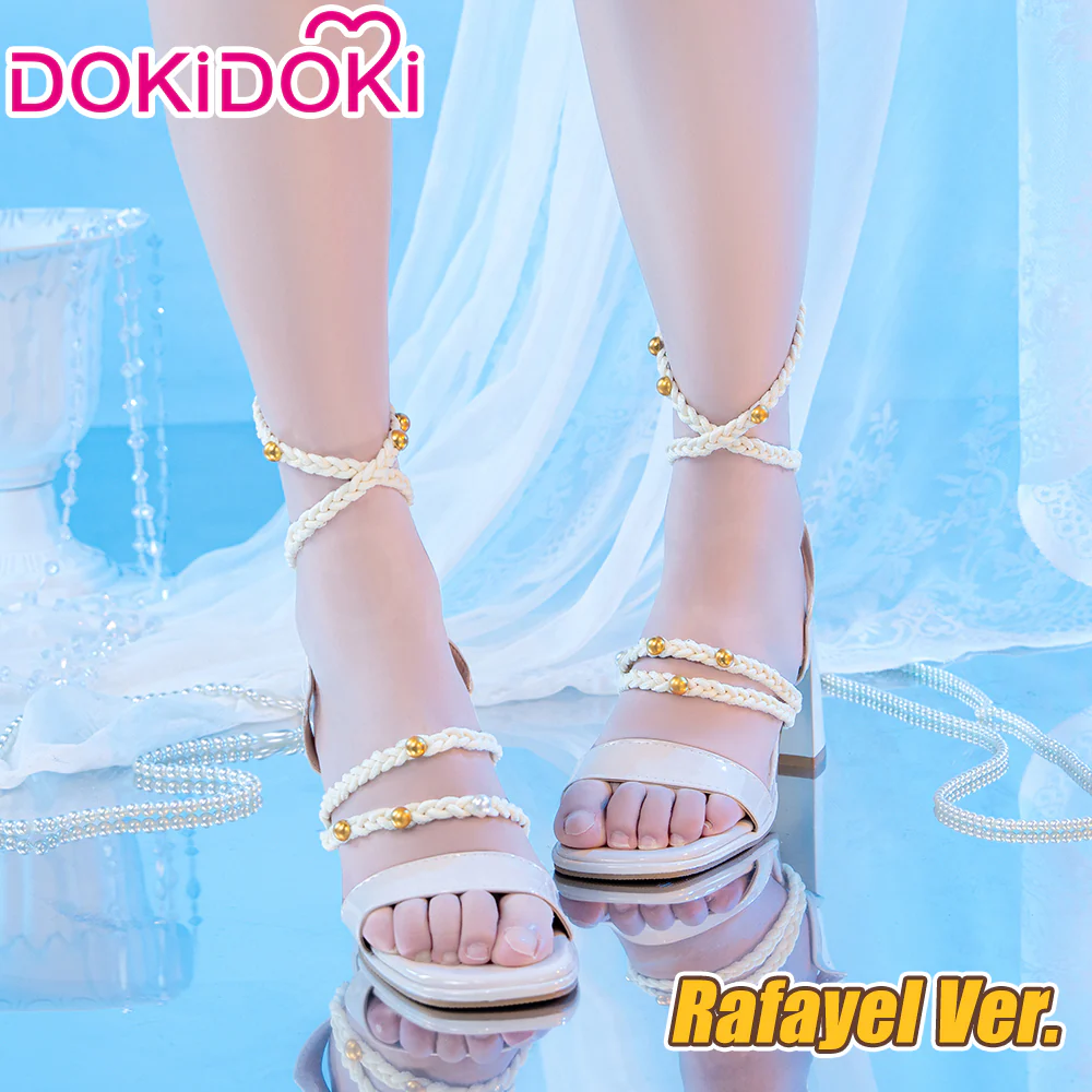 DokiDoki Game Love And Deepspace Cosplay Protagonist MC Shoes Rafayel / Xavier / Zayne Beach Sandals Summery Promise - Image 2