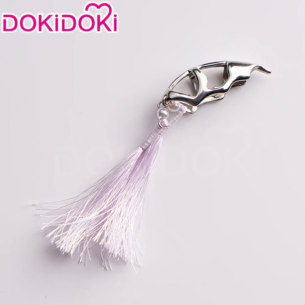 【Partially Ready For Ship】DokiDoki Game Love And Deepspace Cosplay Xavier Wig / Rabbit Ears/ Brooch Headband / Crown Short Straight Linen Hair Mullet Sleepless Night Fallen Crown Lustrefall King of Darknight - Image 27