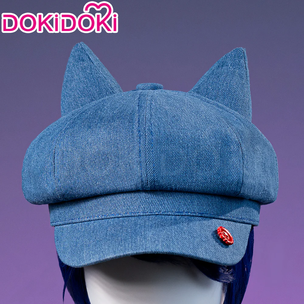 【Ready For Ship】DokiDoki Game MiSide Cosplay Mita Prop Blue Hat
