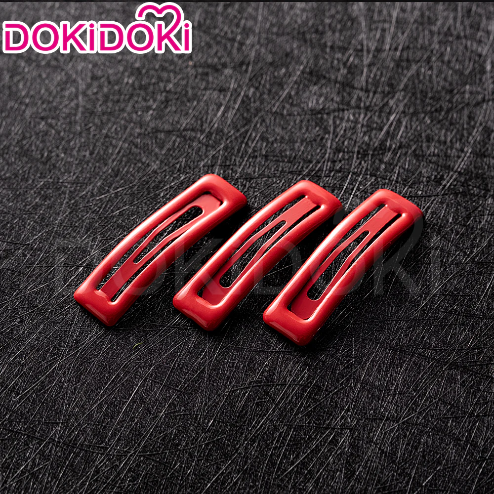 【Partially Ready For Ship】DokiDoki Game MiSide Cosplay Mita Wig / Scrunchies / Hairband / Hair Clips / Hat Long Curly Dark Purple Hair Twin Ponytails - Image 25