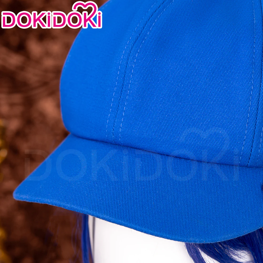 【Partially Ready For Ship】DokiDoki Game MiSide Cosplay Mita Wig / Scrunchies / Hairband / Hair Clips / Hat Long Curly Dark Purple Hair Twin Ponytails - Image 28