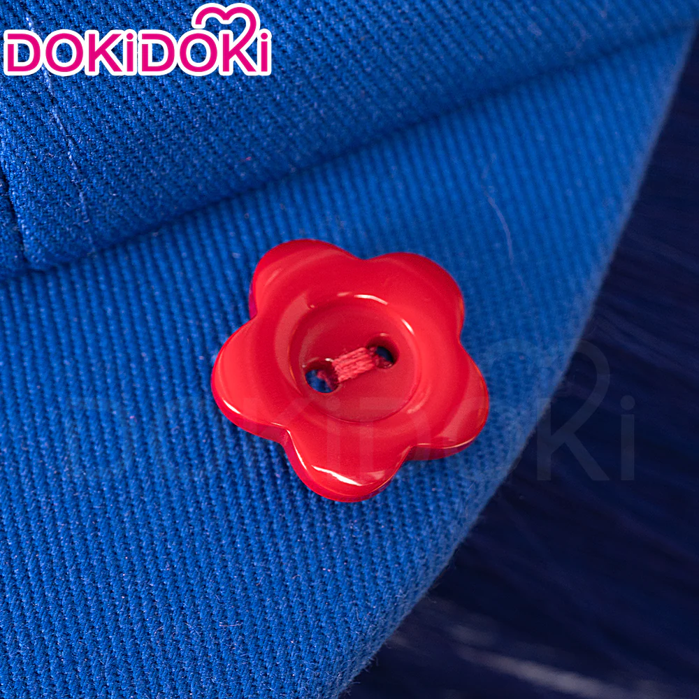 【Partially Ready For Ship】DokiDoki Game MiSide Cosplay Mita Wig / Scrunchies / Hairband / Hair Clips / Hat Long Curly Dark Purple Hair Twin Ponytails - Image 29