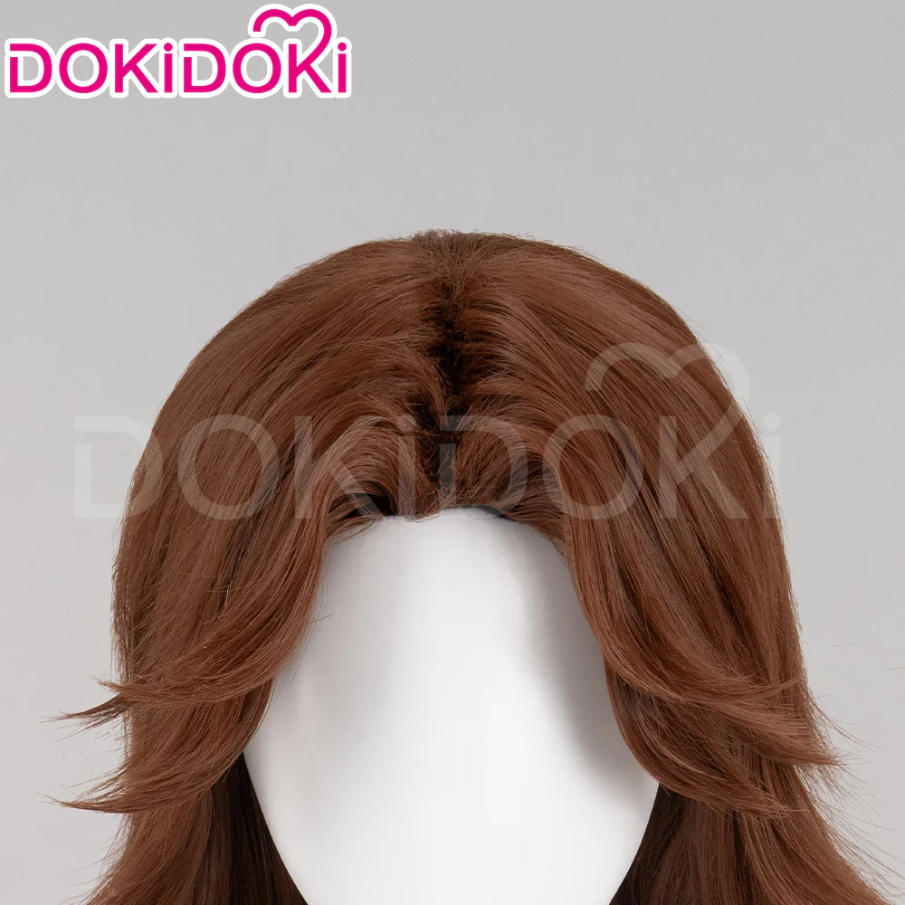 【Ready For Ship】DokiDoki Game Mouthwashing Cosplay Daisuke Wig Short Straight Middle Part Brown Hair - Image 4
