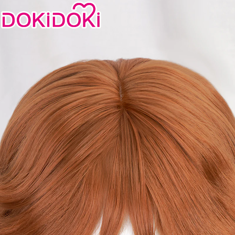 【Ready For Ship】DokiDoki Game Movie Cosplay Princess Cosplay Wig Long Brown - Image 3