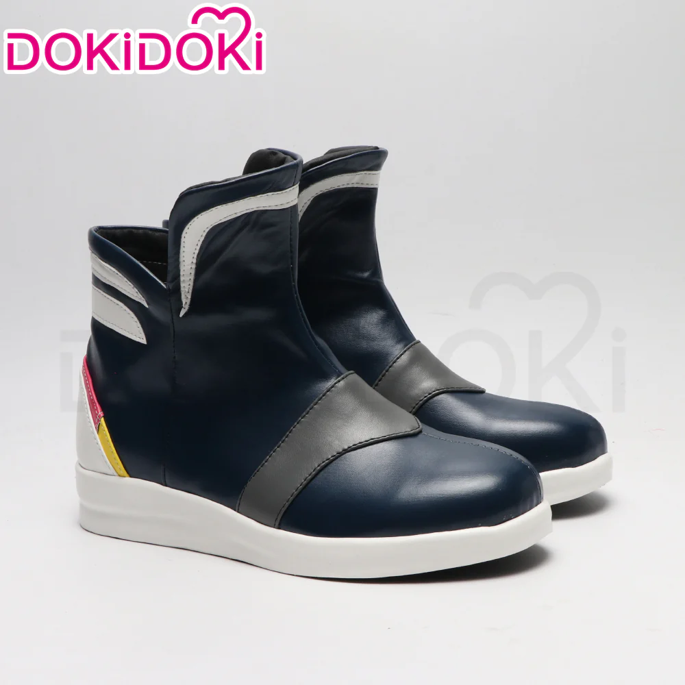 【In Stock】DokiDoki Game Cosplay Shoes Dark Blue